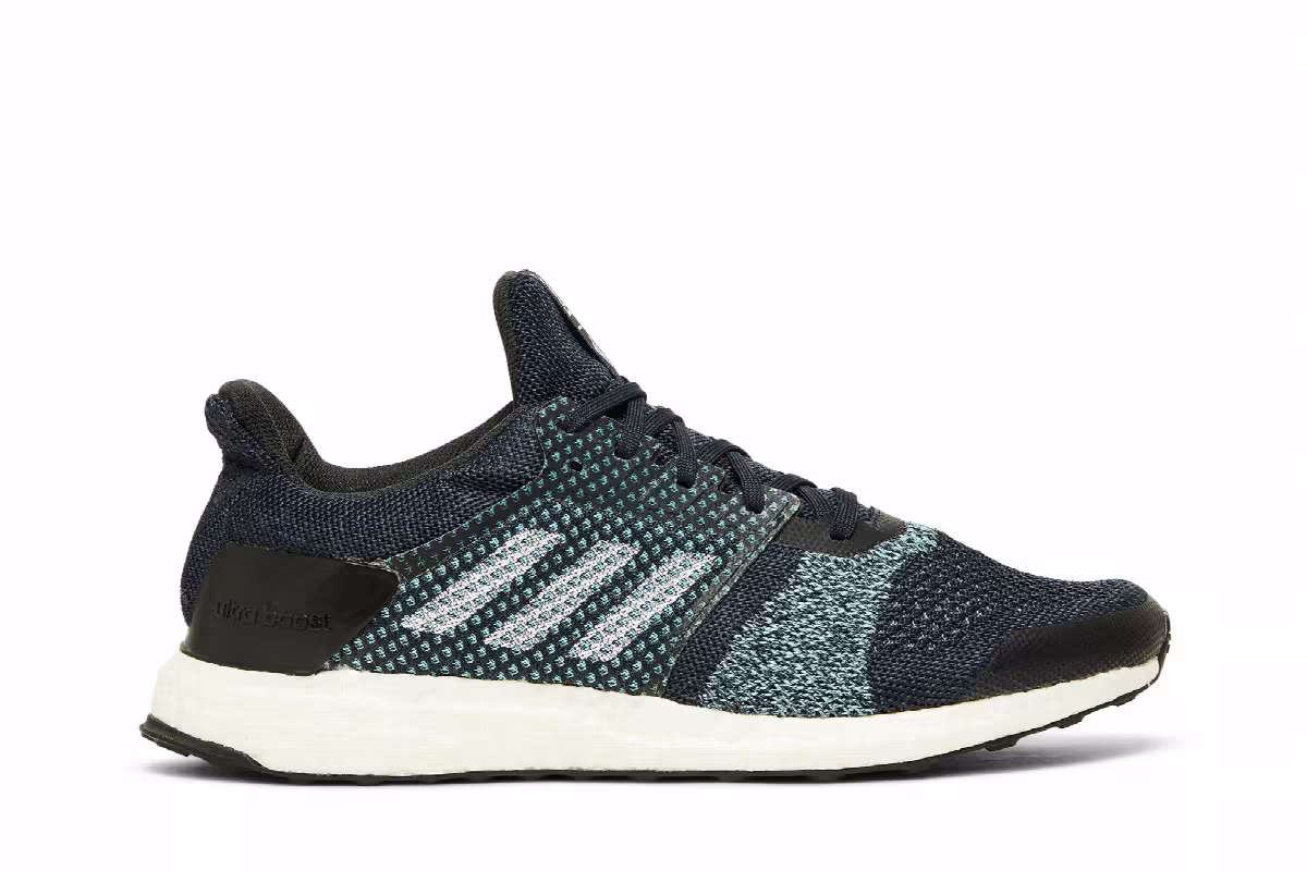 Parley x adidas UltraBoost ST Hi-Res Aqua, view 2