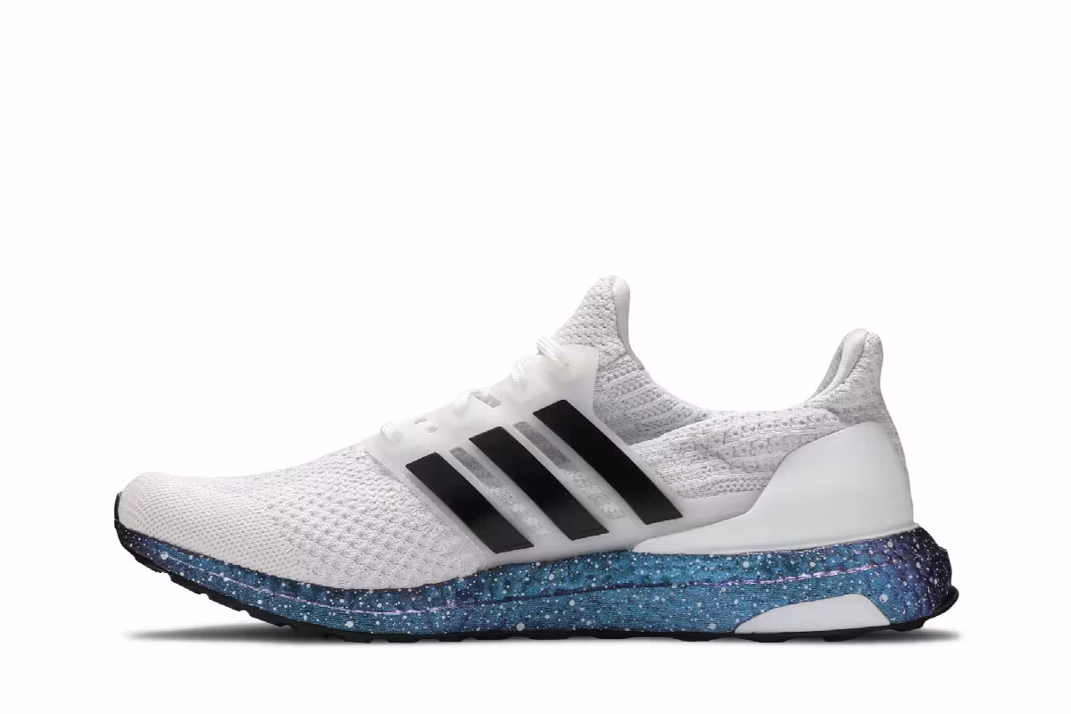 Adidas UltraBoost 5.0 DNA White Blue Metallic, view 4