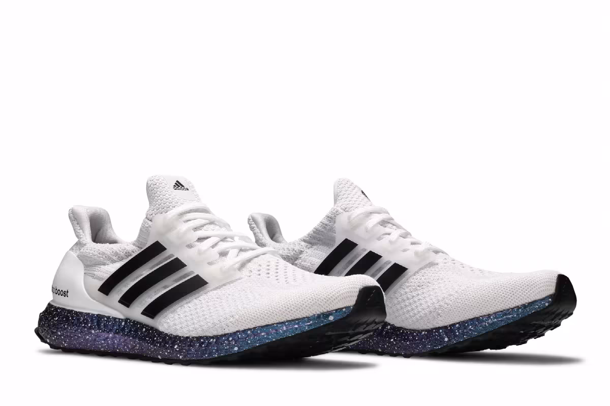 Adidas UltraBoost 5.0 DNA White Blue Metallic, view 9