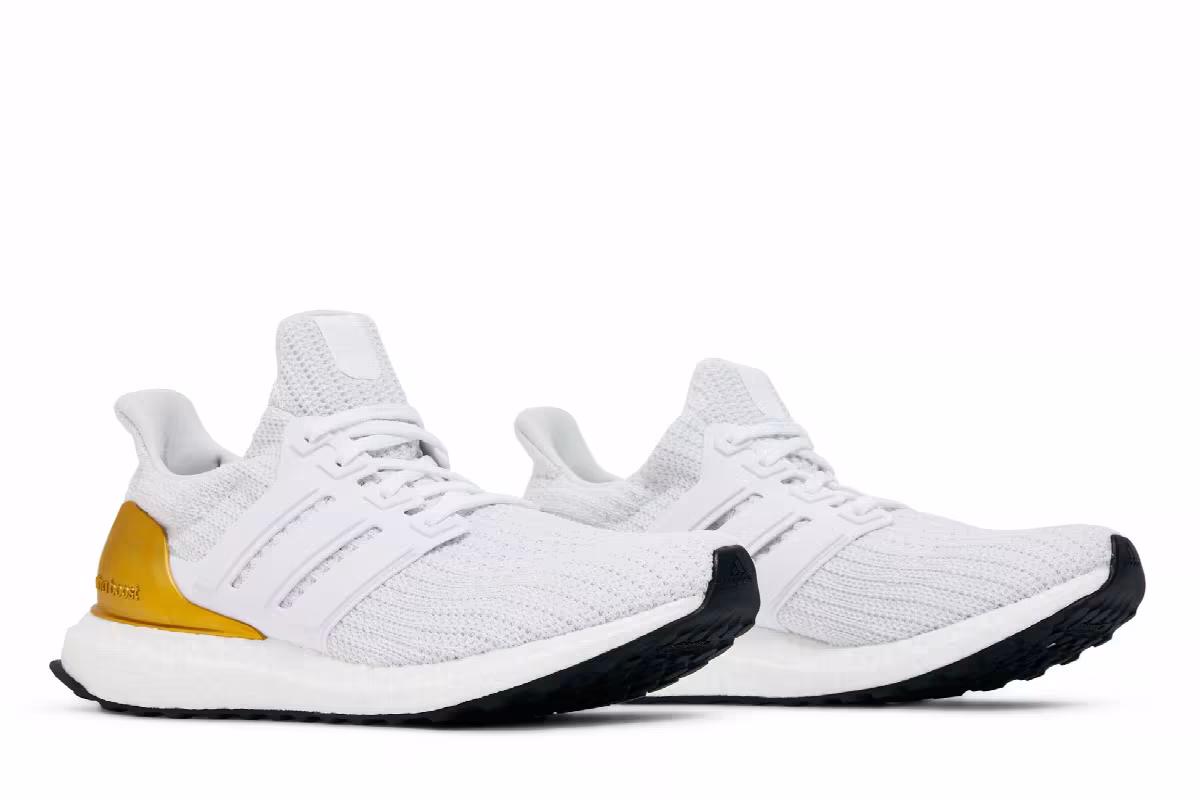 Adidas Women's UltraBoost 4.0 DNA White Gold, view 9
