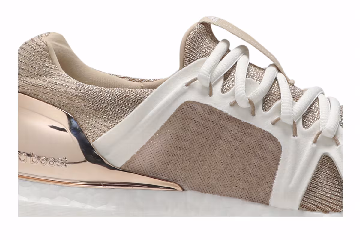 Stella McCartney x adidas Women's UltraBoost Future Metallic, view 3