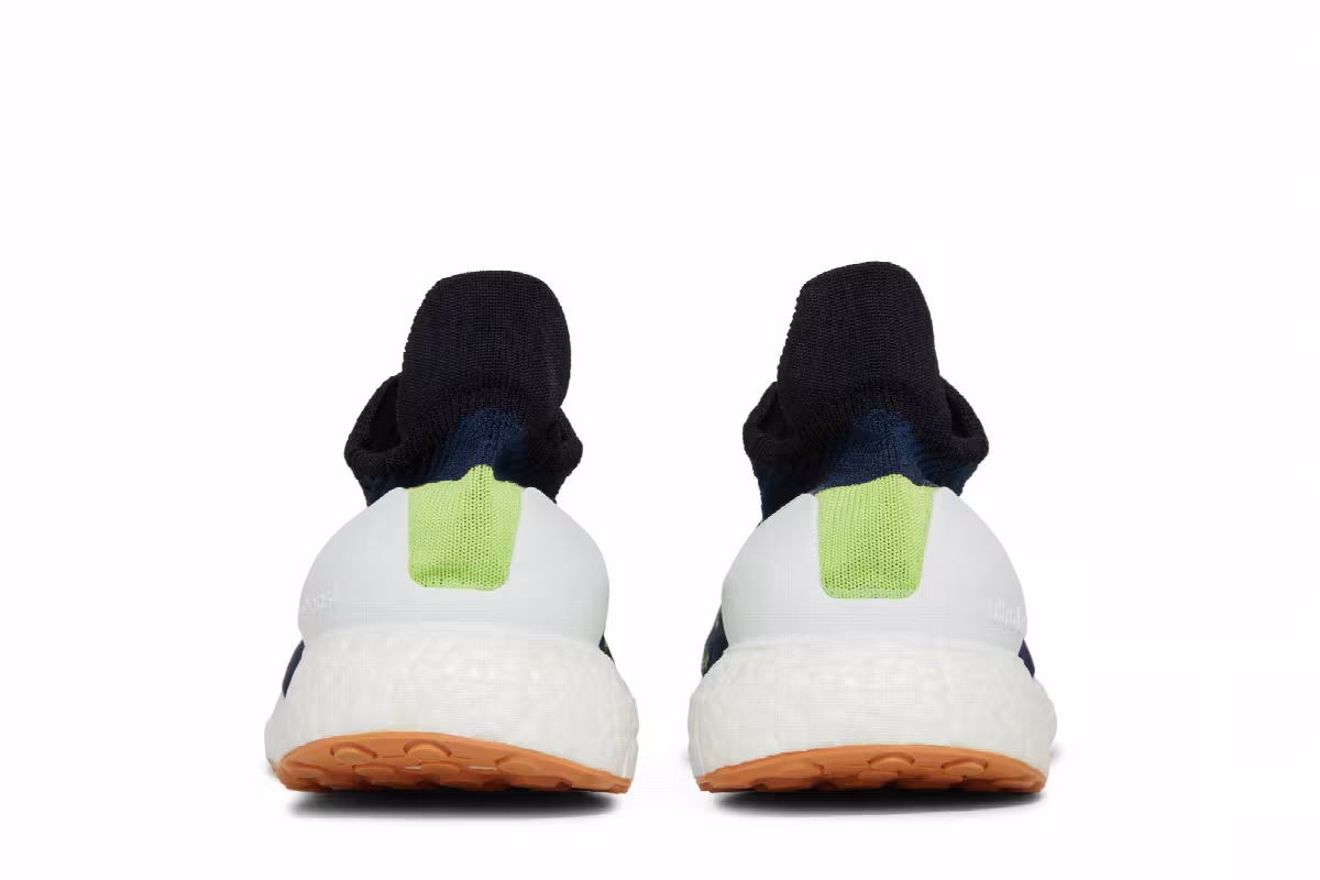 Stella McCartney x adidas Women's UltraBoost X 3D Night Indigo Vivid Green, view 7