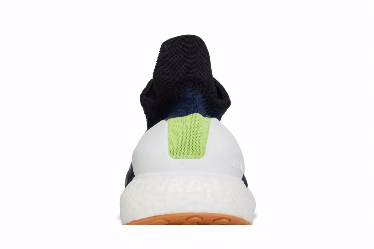 Stella McCartney x adidas Women's UltraBoost X 3D Night Indigo Vivid Green, view 8