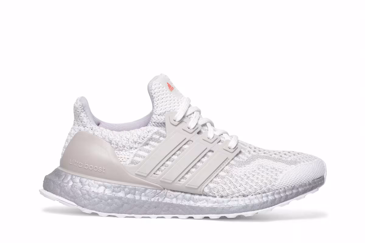 Adidas Women's UltraBoost 5.0 DNA White Ice Purple, view 2