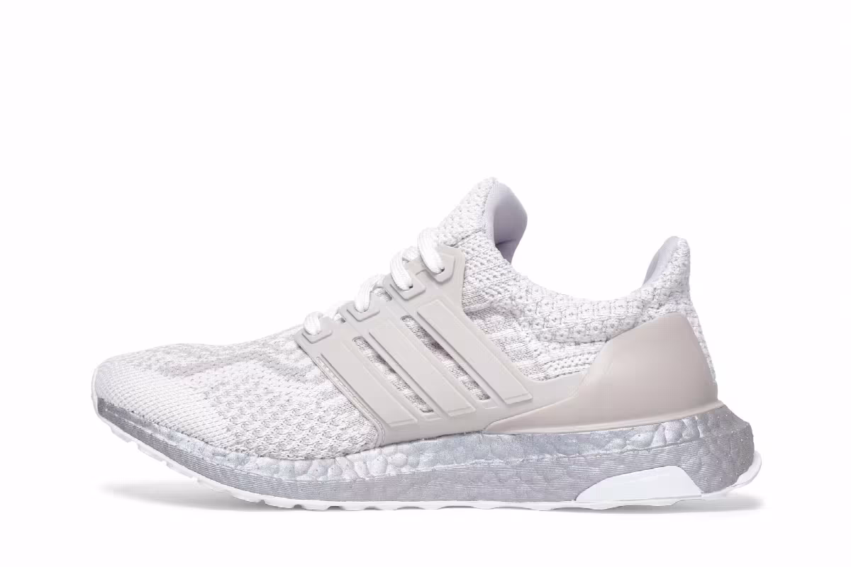 Adidas Women's UltraBoost 5.0 DNA White Ice Purple, view 4