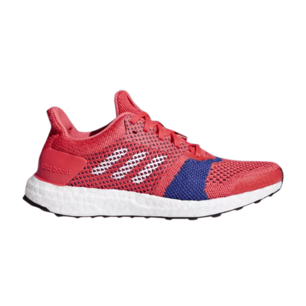 Adidas Women's UltraBoost ST Shock Red Blue