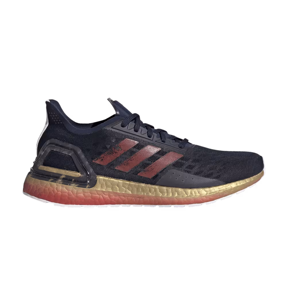 Adidas Women's UltraBoost PB Collegiate Navy Scarlet Gold