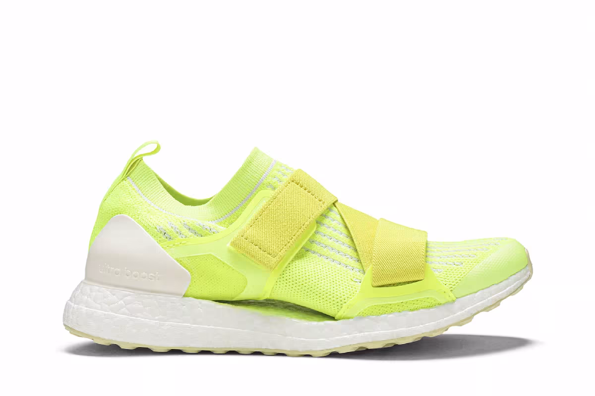 Stella McCartney x adidas Women's Ultraboost X Solar Yellow, view 2