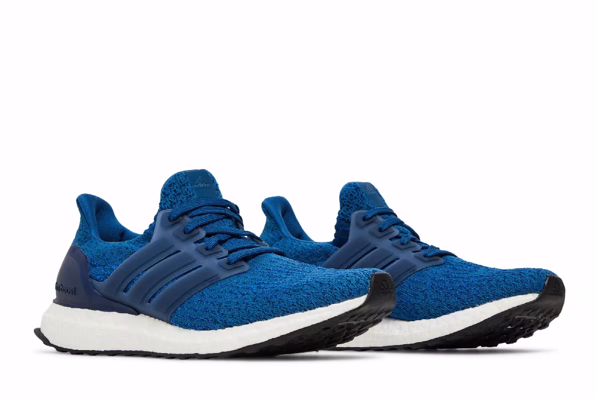 Adidas UltraBoost 3.0 J Core Blue, view 9