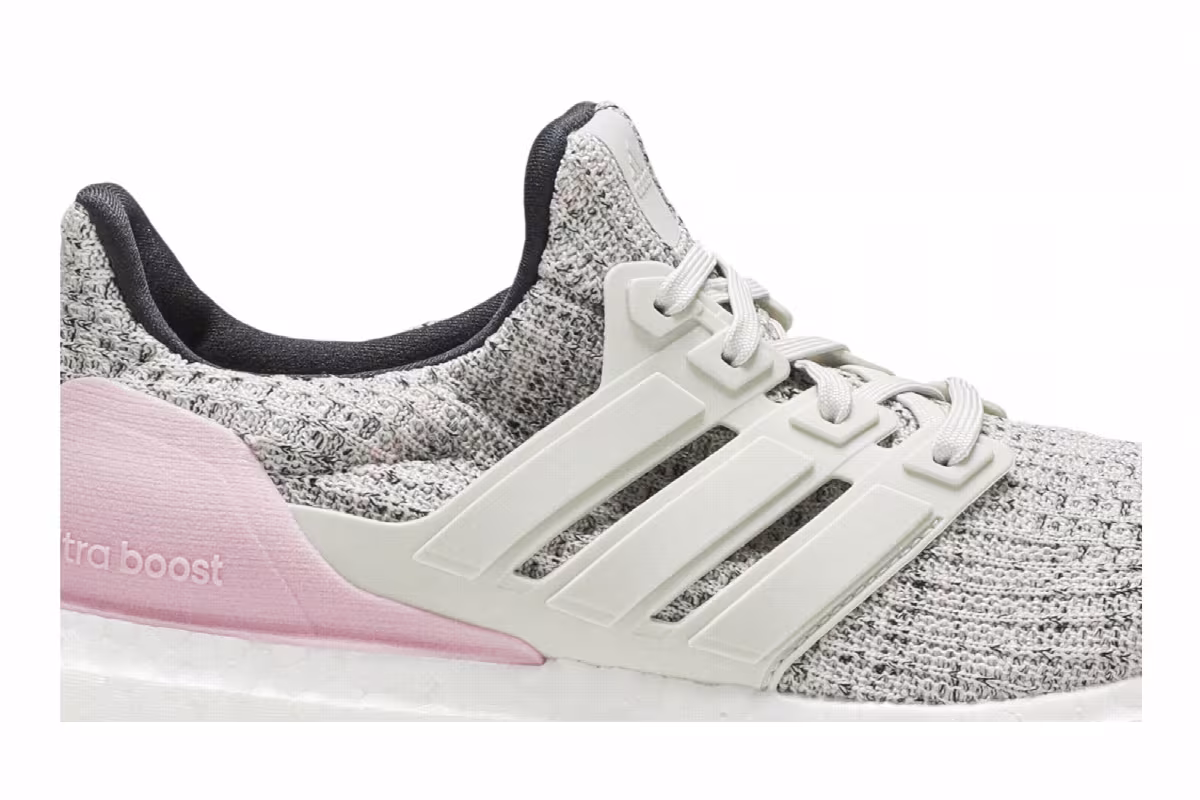 Adidas UltraBoost 4.0 J Carbon True Pink, view 3