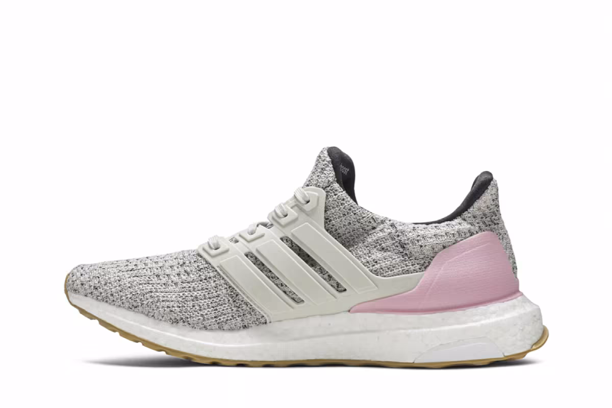Adidas UltraBoost 4.0 J Carbon True Pink, view 4