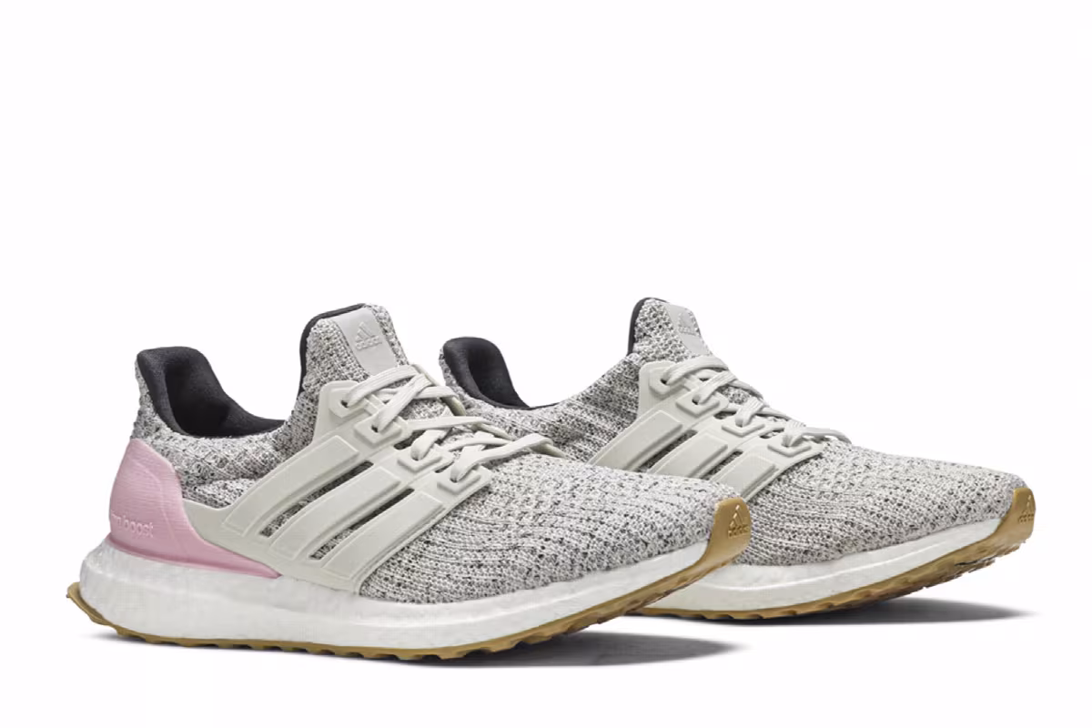 Adidas UltraBoost 4.0 J Carbon True Pink, view 9