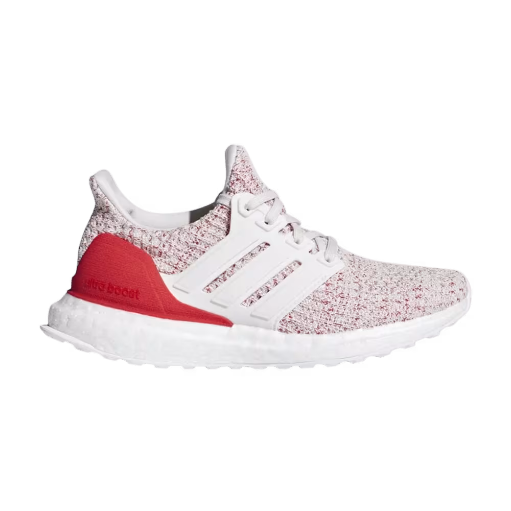 Adidas UltraBoost 4.0 J Chalk White Active Red