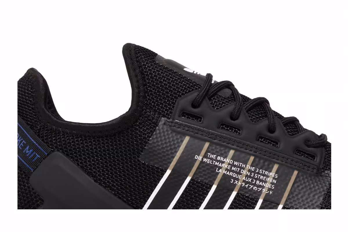 adidas NMD_R1 V2 Black White, view 3