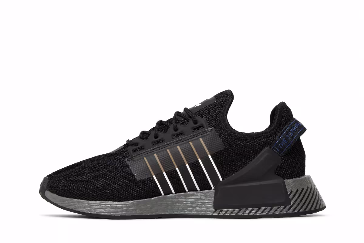 adidas NMD_R1 V2 Black White, view 4