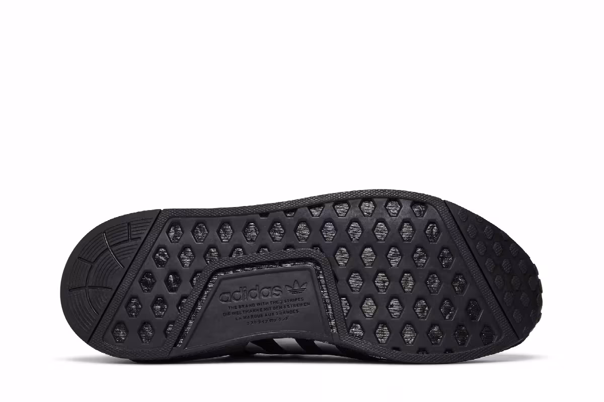 Adidas NMD_R1 V2 Script - Black, view 5