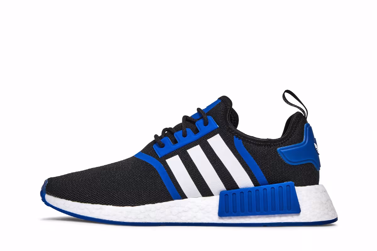 Adidas NMD_R1 Primeblue Black Royal Blue, view 4