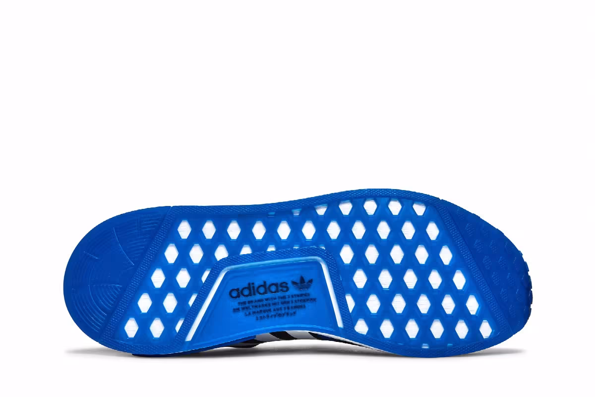 Adidas NMD_R1 Primeblue Black Royal Blue, view 5