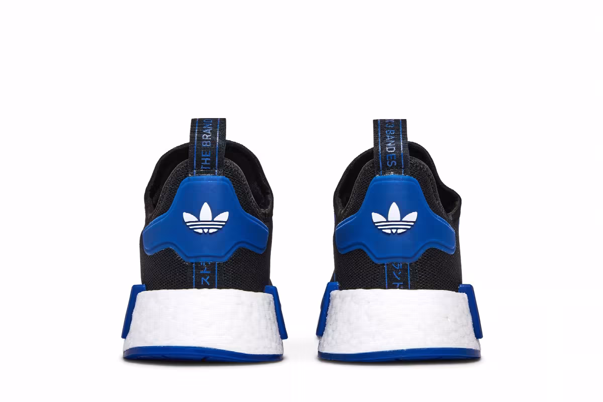 Adidas NMD_R1 Primeblue Black Royal Blue, view 7