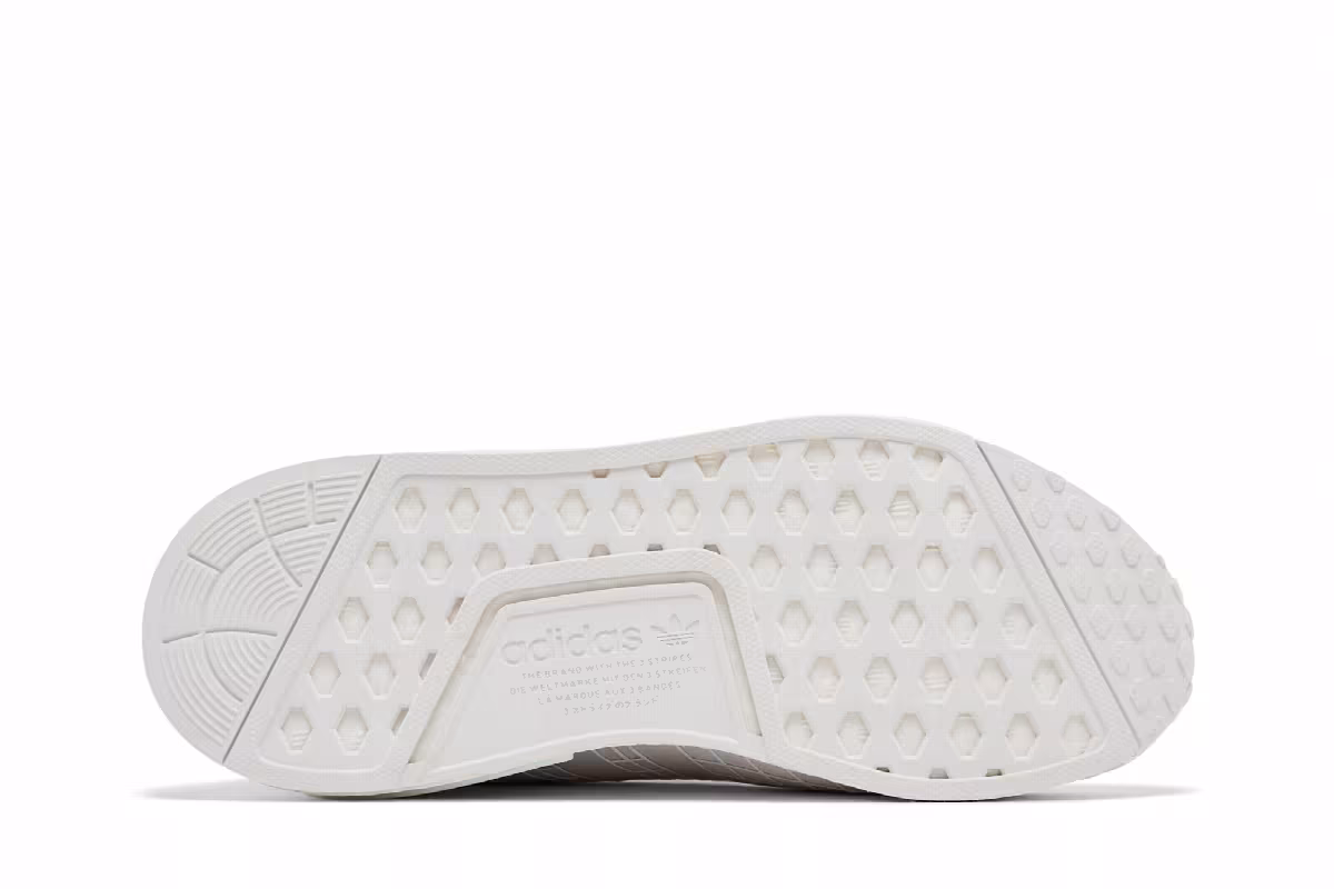 adidas NMD_R1 White Solar Red Web, view 5