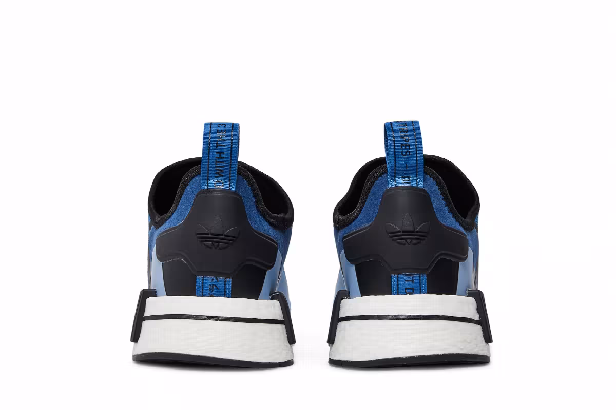 Pharrell x adidas NMD_R1 Focus Blue, view 7