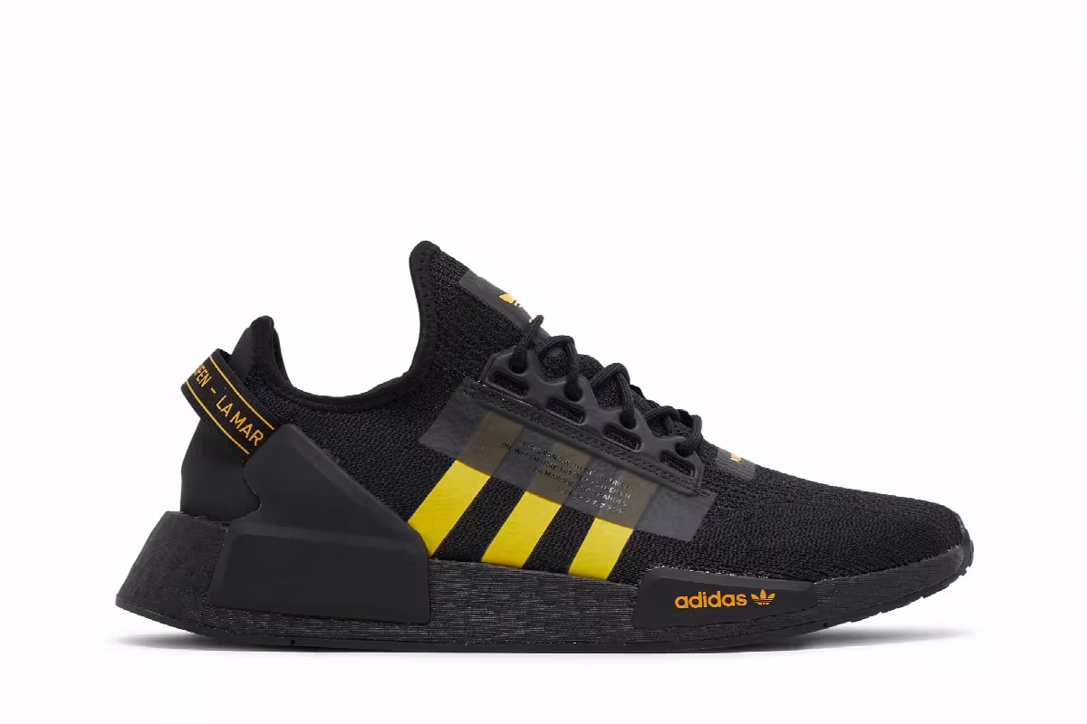 adidas NMD_R1 V2 Black Solar Gold, view 2