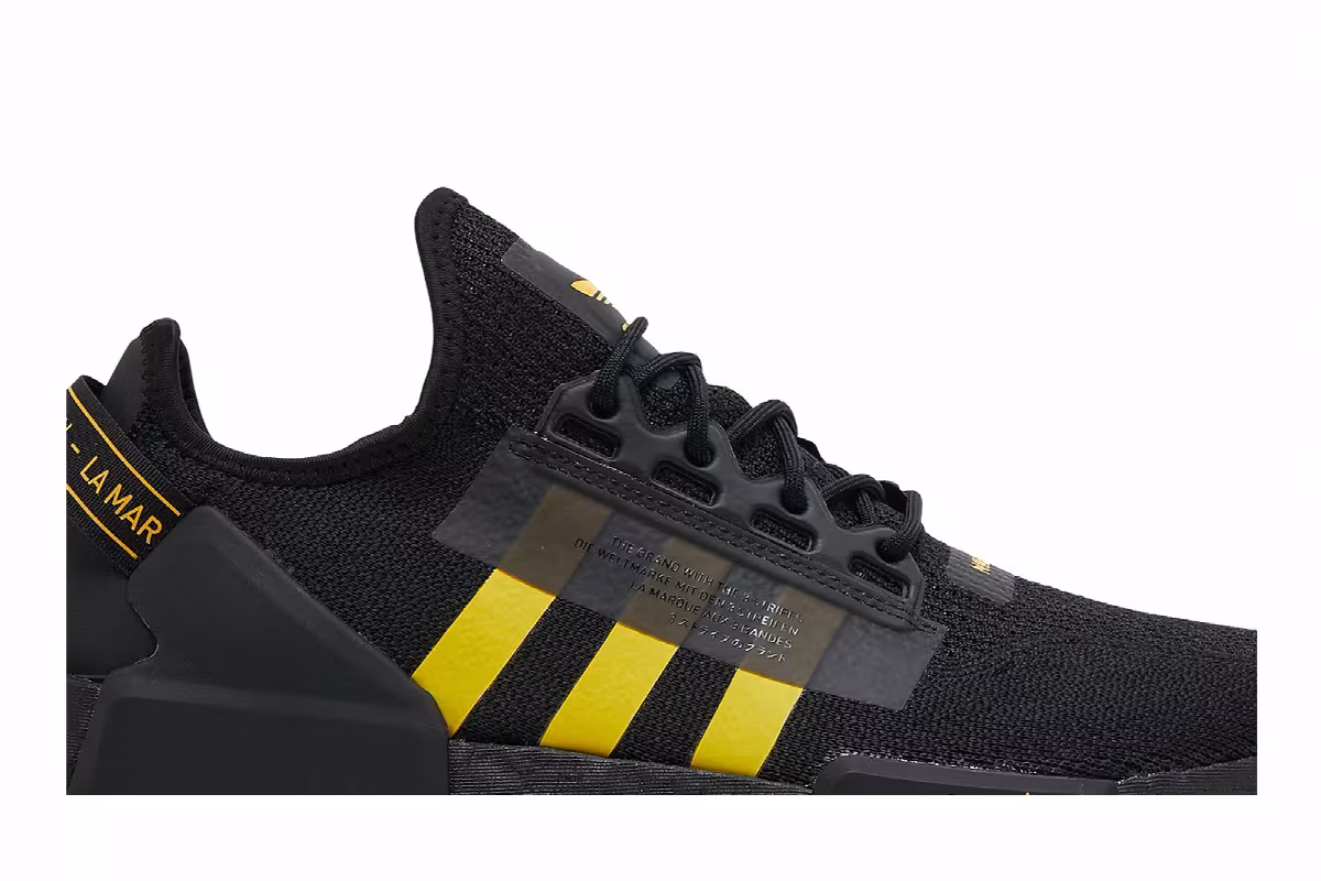 adidas NMD_R1 V2 Black Solar Gold, view 3