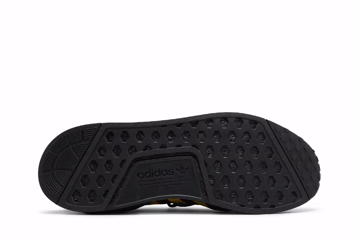 adidas NMD_R1 V2 Black Solar Gold, view 5