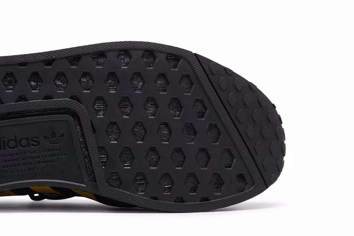 adidas NMD_R1 V2 Black Solar Gold, view 6
