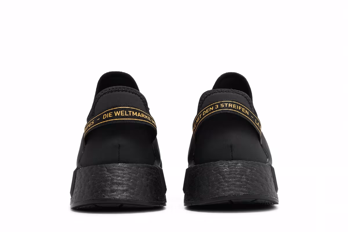 adidas NMD_R1 V2 Black Solar Gold, view 7
