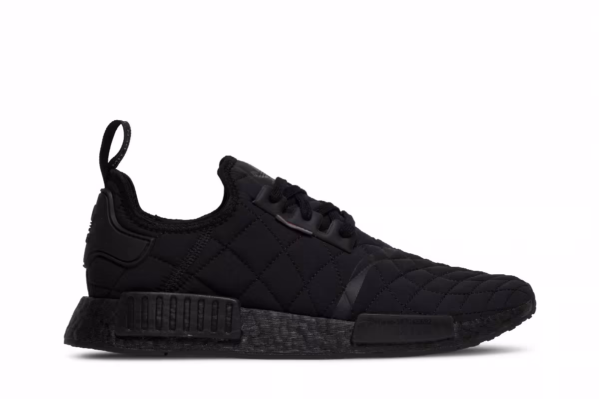 Adidas NMD_R1 Quilted Black, view 2