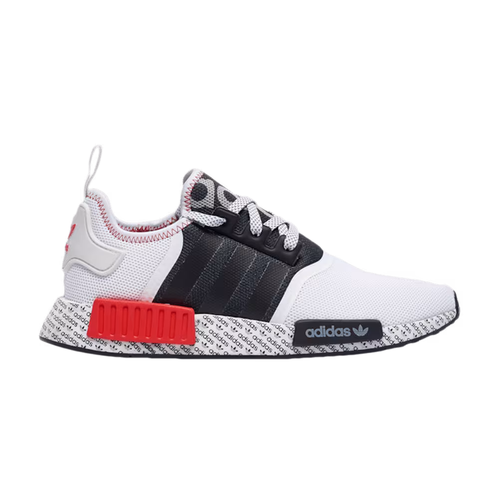 Adidas NMD_R1 Print Boost - White Black Red