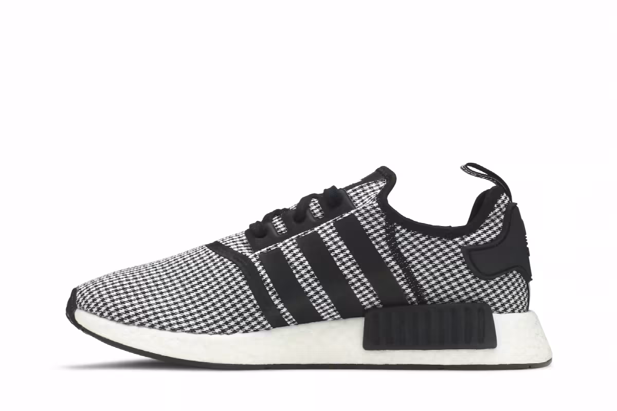 Adidas NMD_R1 Black White, view 4