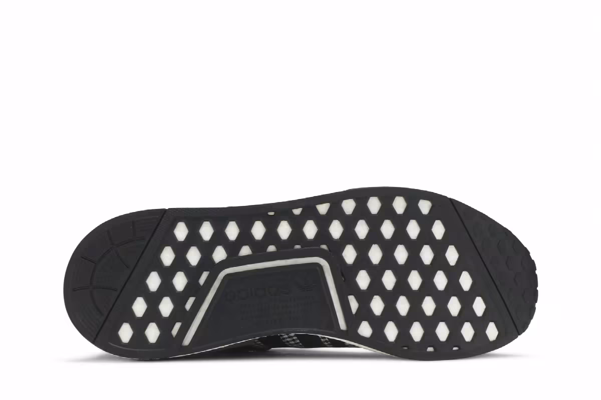 Adidas NMD_R1 Black White, view 5