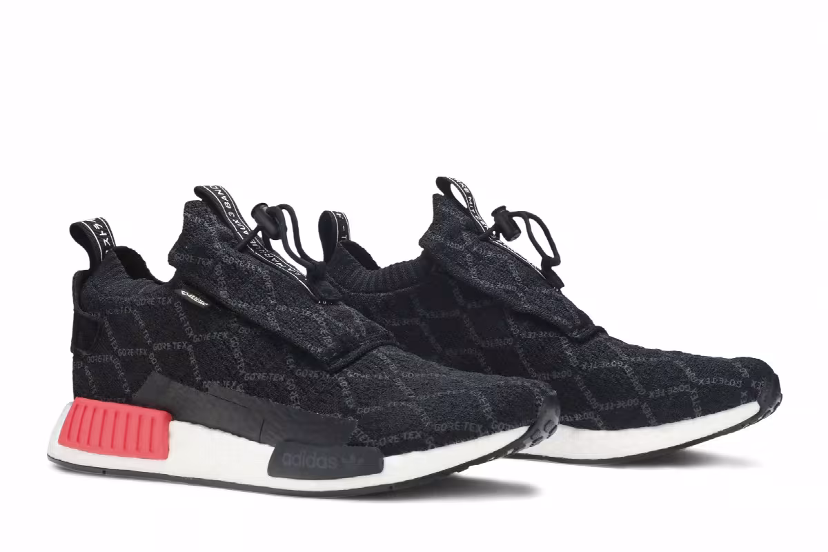 adidas NMD_TS1 Primeknit GTX Core Black, view 9