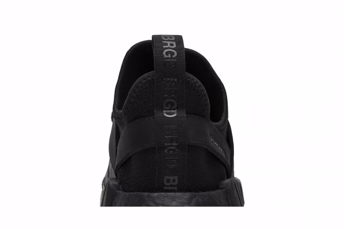 Neighborhood x adidas NMD_R1 Primeknit Triple Black, view 8