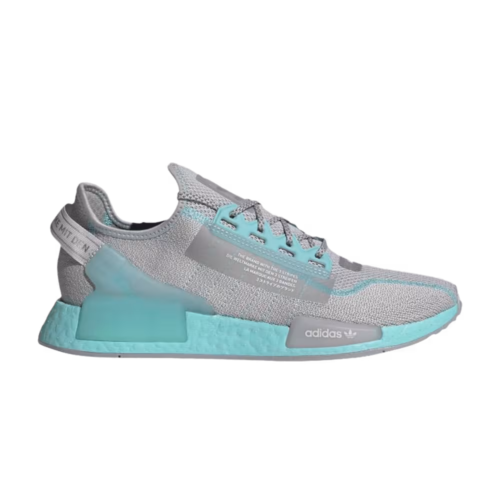 adidas NMD_R1 V2 Grey Pulse Aqua