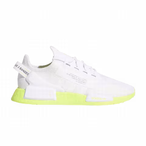 Adidas NMD_R1 V2 'White Solar Yellow'