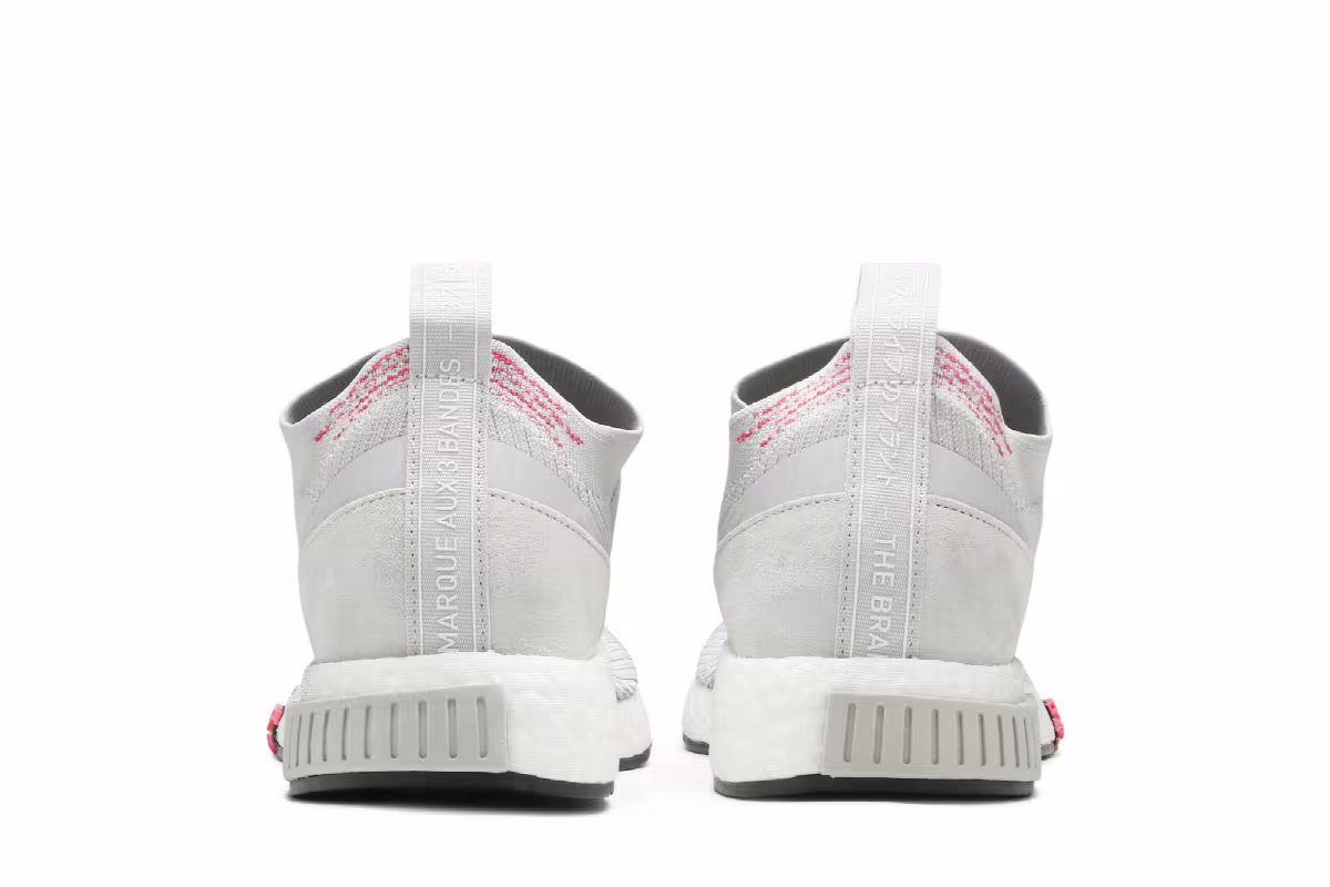 Adidas NMD_Racer Primeknit Gray One, view 7