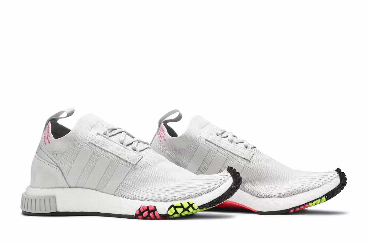 Adidas NMD_Racer Primeknit Gray One, view 9