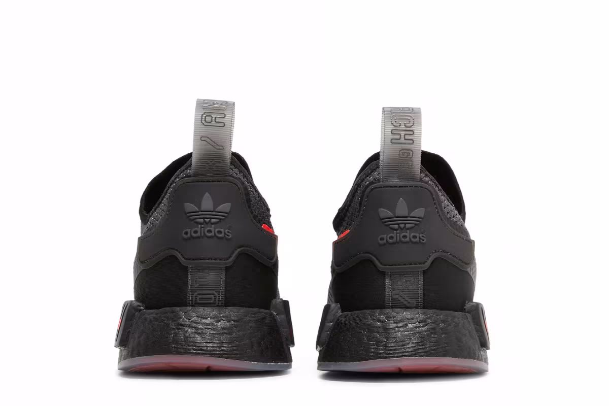 adidas NMD_R1 Spectoo Black Solar Red, view 7