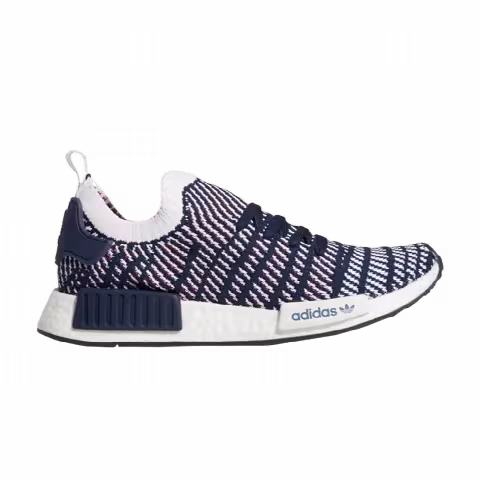 Adidas NMD_R1 STLT Primeknit 'Navy White Red'
