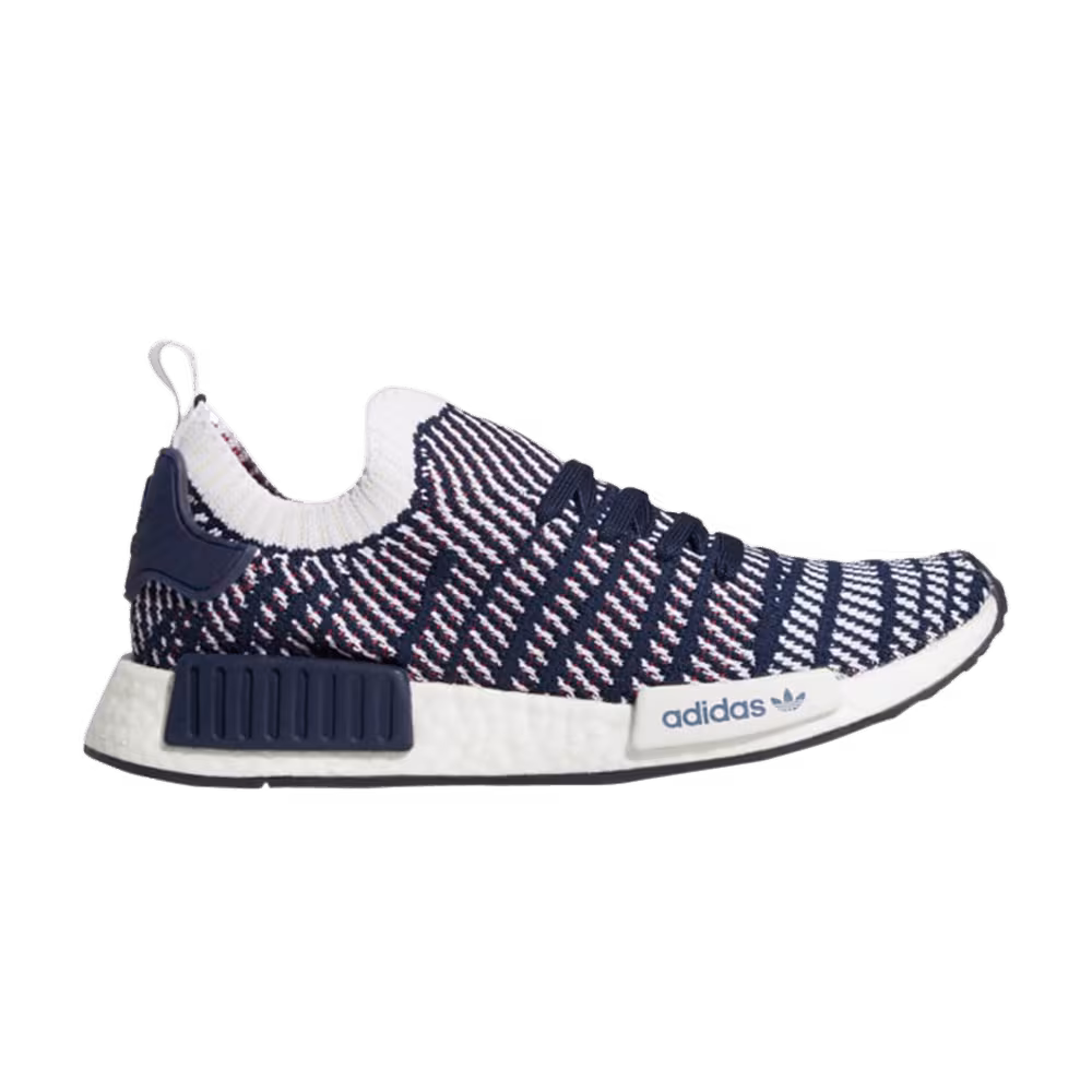 Adidas NMD_R1 STLT Primeknit Navy White Red