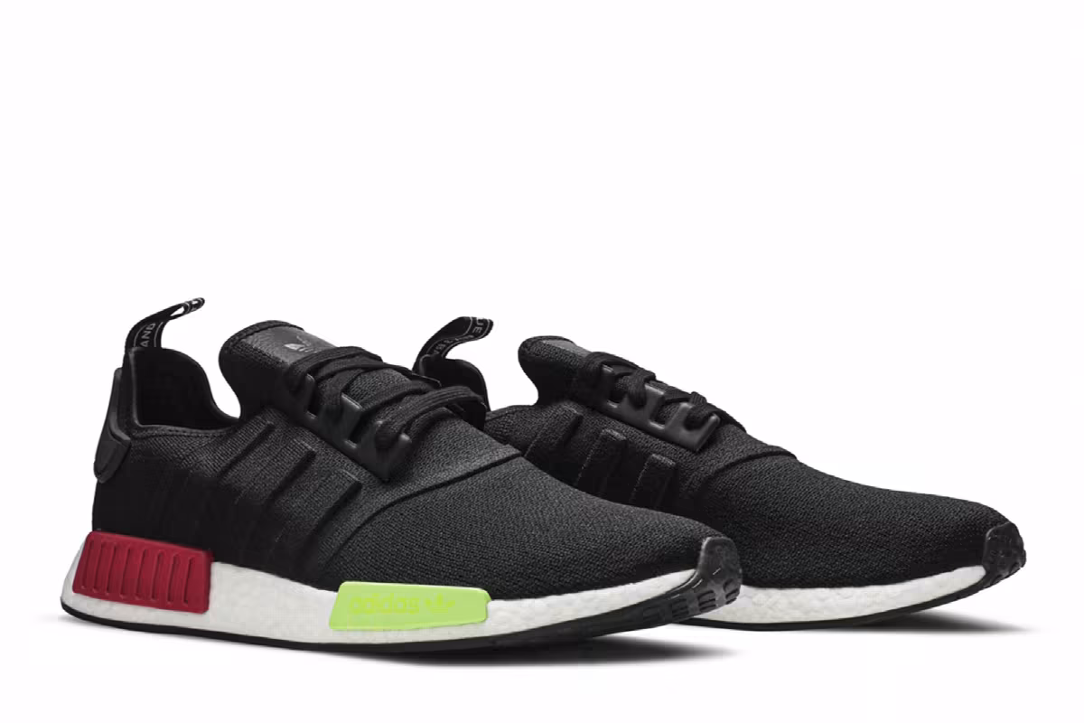 Adidas NMD_R1 Black Pink Solar, view 9
