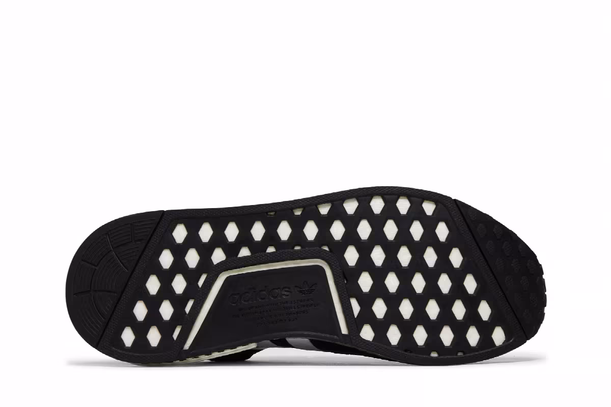 Adidas NMD_R1 Glitch - Black White, view 5