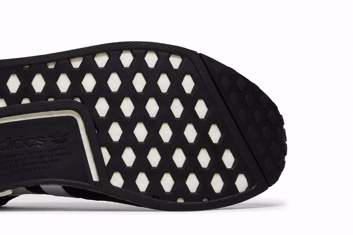 Adidas NMD_R1 Glitch - Black White, view 6
