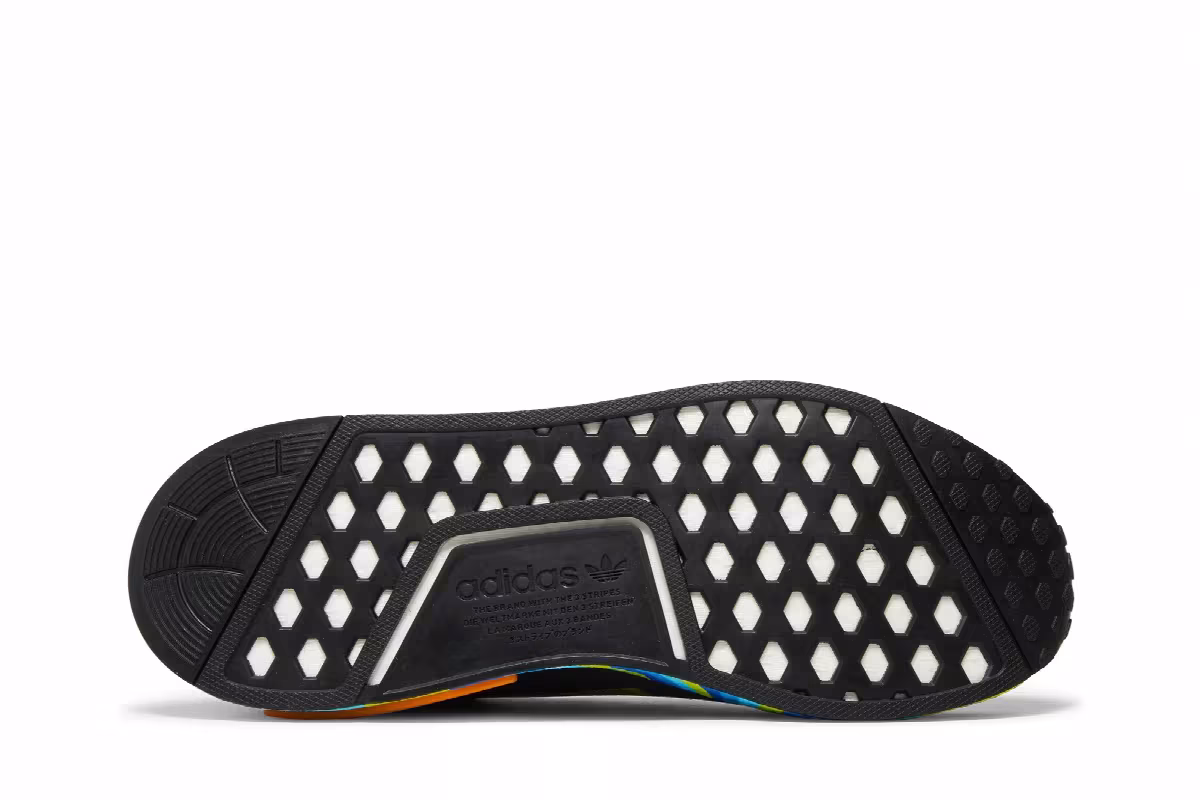 Adidas NMD_R1 Spectoo Black Multi, view 5