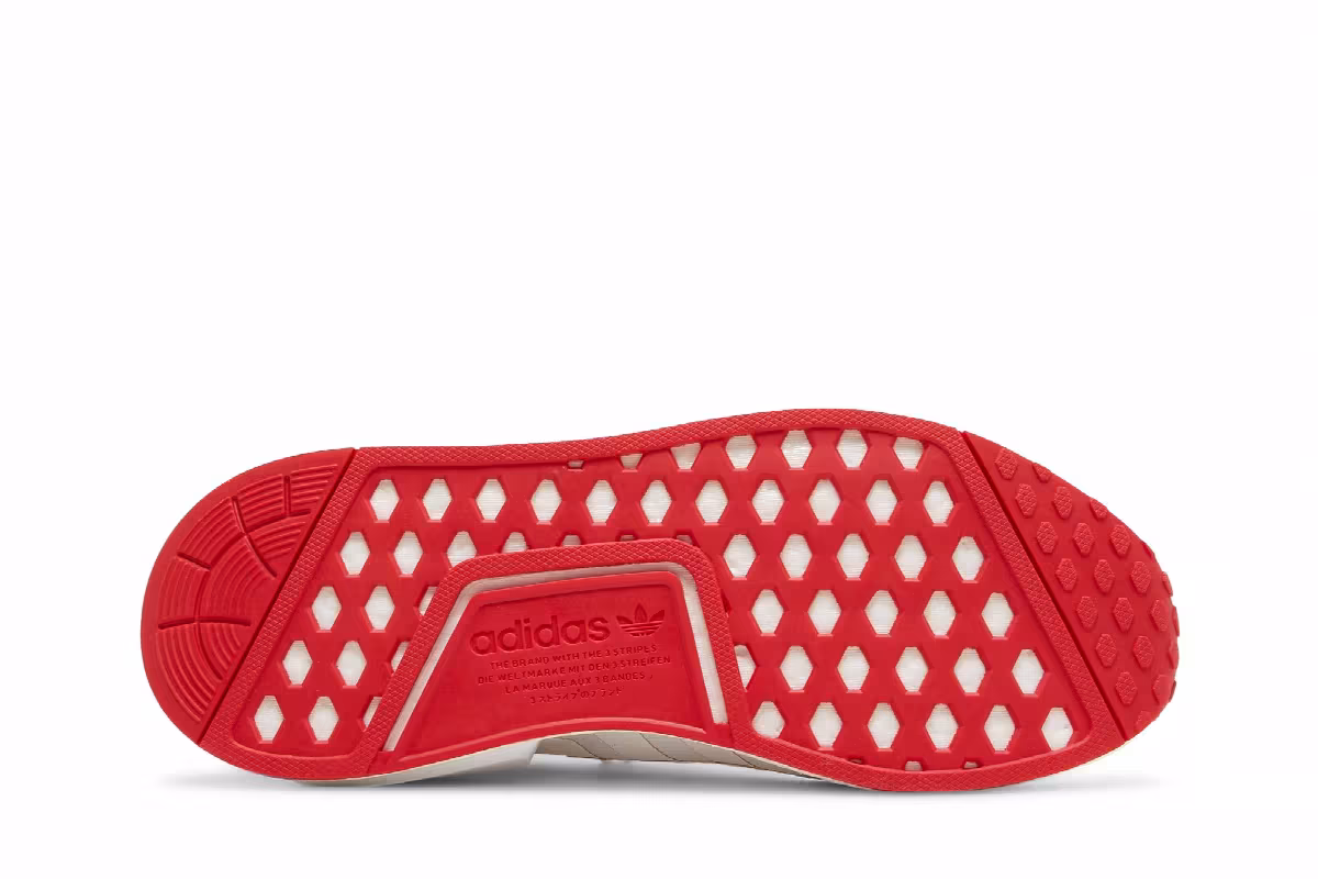Adidas NMD_R1 V2 White Scarlet, view 5