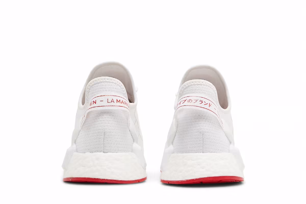 Adidas NMD_R1 V2 White Scarlet, view 7