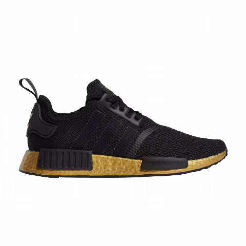 Adidas NMD_R1 STLT Primeknit 'Black Gold Metallic'
